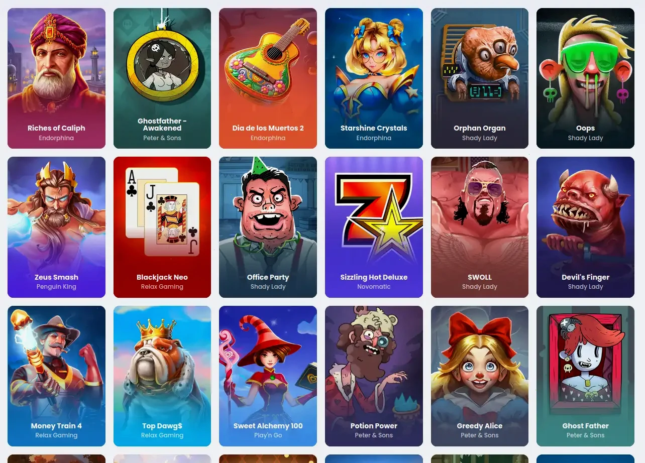 Maxi Spin mobiel casino interface op smartphone