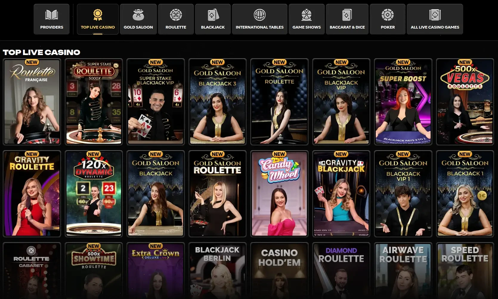Maxi Spin online casino mobiele interface en spelaanbod